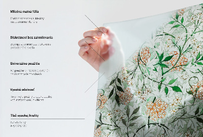 Simetria florală Folie geam să nu se vadă din exterior