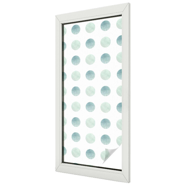 Cercuri delicate Folie decorativă geam vitraliu