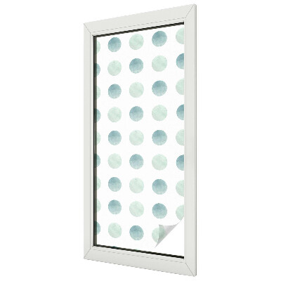 Cercuri delicate Folie decorativă geam vitraliu