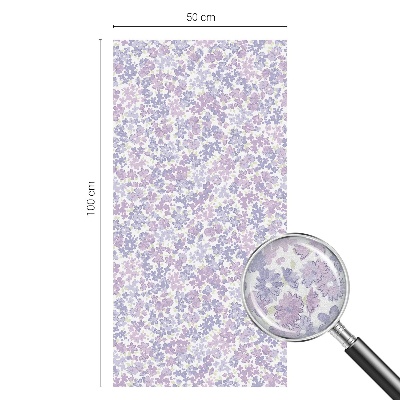 Lejeritate florală Folie autocolantă geam