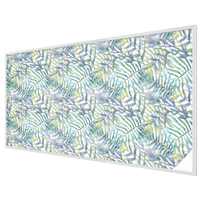 Acuarelă tropicală Folie opacă geam cu model vitraliu