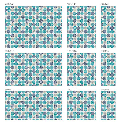 Cercuri geometrice Folie decorativă geam vitraliu