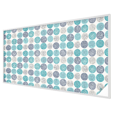 Cercuri geometrice Folie decorativă geam vitraliu