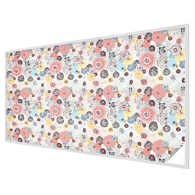 Floare colorată Folie geam să nu se vadă din exterior