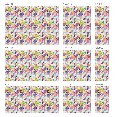 Mozaic abstract Folie autocolantă geam