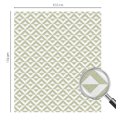 Romburi geometrice Folie decorativă geam vitraliu