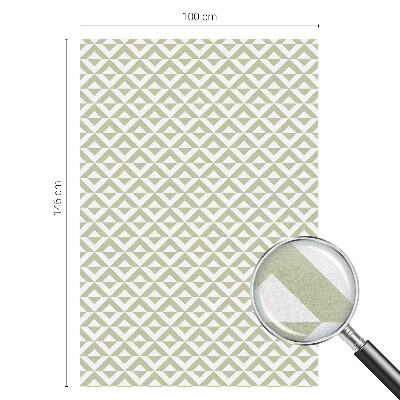 Romburi geometrice Folie decorativă geam vitraliu