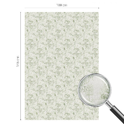 Model botanic Folie geam intimitate model vitraliu