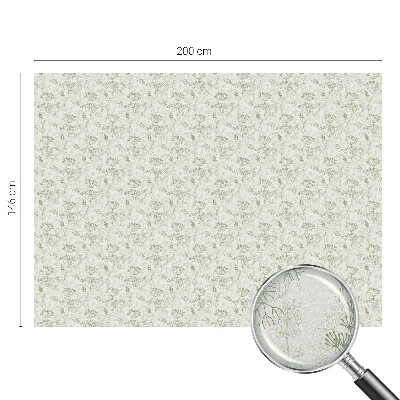 Model botanic Folie geam intimitate model vitraliu