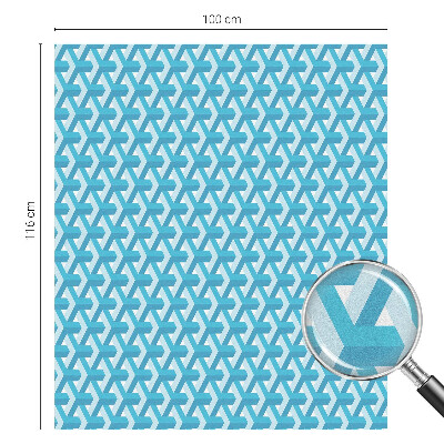 Cuburi geometrice Folie geam să nu se vadă din exterior