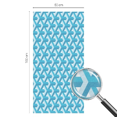 Cuburi geometrice Folie geam să nu se vadă din exterior