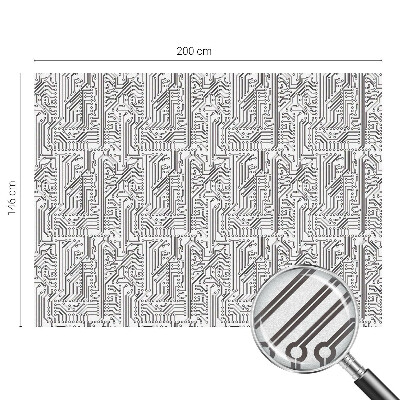 Temă tehnică Folie opacă geam cu model vitraliu