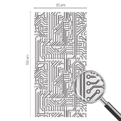 Temă tehnică Folie opacă geam cu model vitraliu