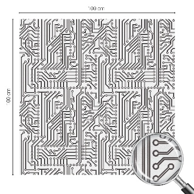 Temă tehnică Folie opacă geam cu model vitraliu