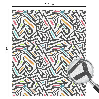 Geometrie abstractă Folie autocolantă geam