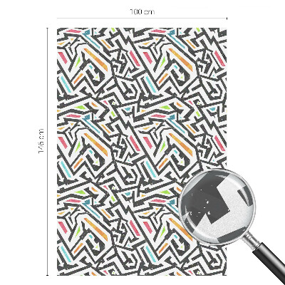 Geometrie abstractă Folie autocolantă geam