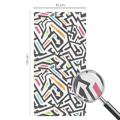 Geometrie abstractă Folie autocolantă geam