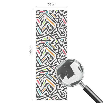 Geometrie abstractă Folie autocolantă geam