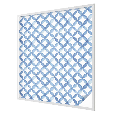 Flori geometrice Folie geam intimitate model vitraliu