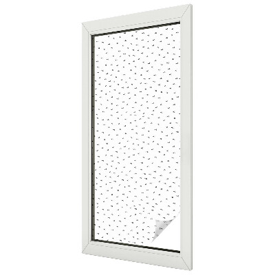 Triunghiuri geometrice Folie opacă geam cu model vitraliu