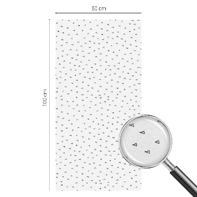 Triunghiuri geometrice Folie opacă geam cu model vitraliu