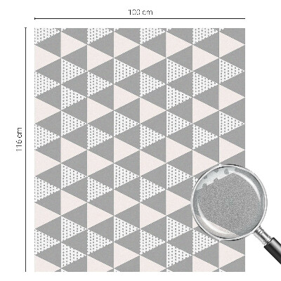 Geometrie modernă Folie geam să nu se vadă din exterior