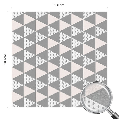 Geometrie modernă Folie geam să nu se vadă din exterior