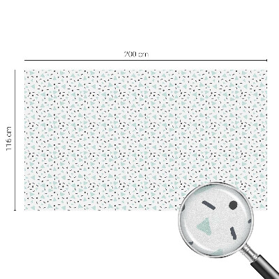 Figuri geometrice Folie decorativă geam vitraliu