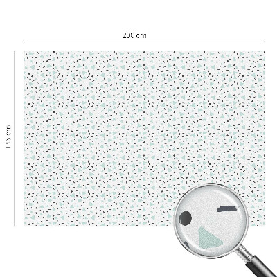 Figuri geometrice Folie decorativă geam vitraliu