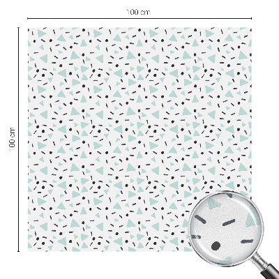 Figuri geometrice Folie decorativă geam vitraliu