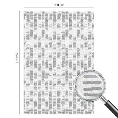 Linii minimaliste Folie geam intimitate model vitraliu