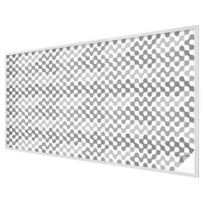 Geometria undelor Folie opacă geam cu model vitraliu