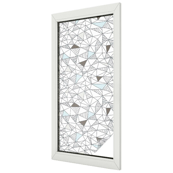 Forme abstracte Folie geam să nu se vadă din exterior