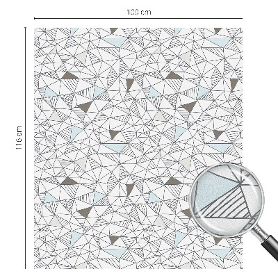 Forme abstracte Folie geam să nu se vadă din exterior