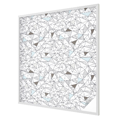 Forme abstracte Folie geam să nu se vadă din exterior