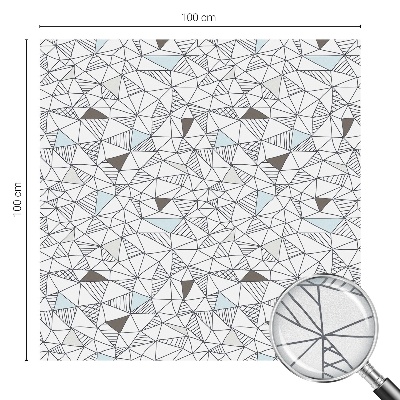 Forme abstracte Folie geam să nu se vadă din exterior