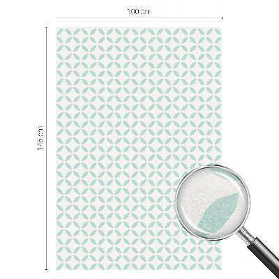 Forme abstracte Folie decorativă geam vitraliu