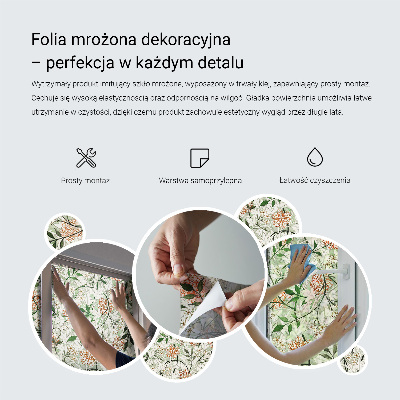 Zigzaguri abstracte Folie autocolantă geam