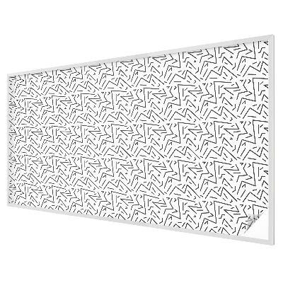 Zigzaguri abstracte Folie autocolantă geam