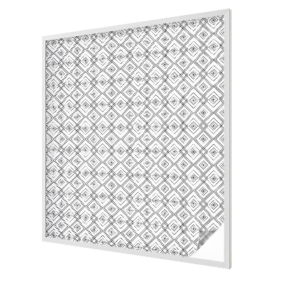 Armonie rombică Folie geam să nu se vadă din exterior