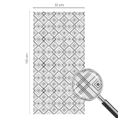 Armonie rombică Folie geam să nu se vadă din exterior