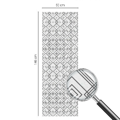 Armonie rombică Folie geam să nu se vadă din exterior