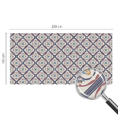 Model de țiglă Folie decorativă geam vitraliu