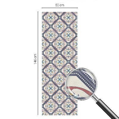 Model de țiglă Folie decorativă geam vitraliu