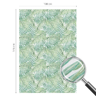 Ferigă verde Folie autocolantă geam