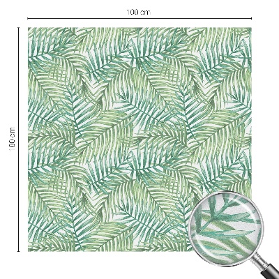 Ferigă verde Folie autocolantă geam