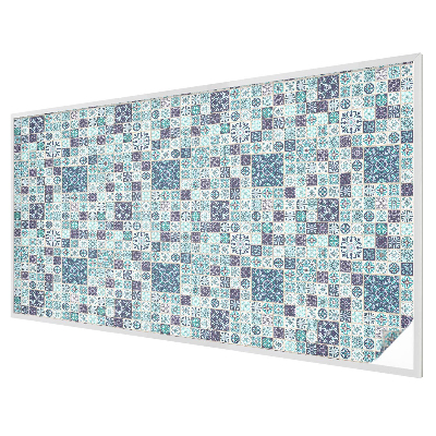 Plăci florale Folie opacă geam cu model vitraliu