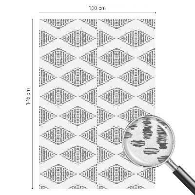 Diamante geometrice Folie geam să nu se vadă din exterior