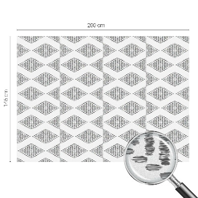 Diamante geometrice Folie geam să nu se vadă din exterior