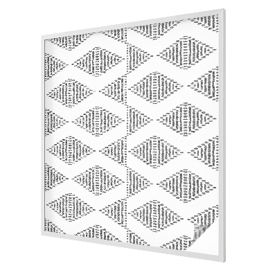 Diamante geometrice Folie geam să nu se vadă din exterior